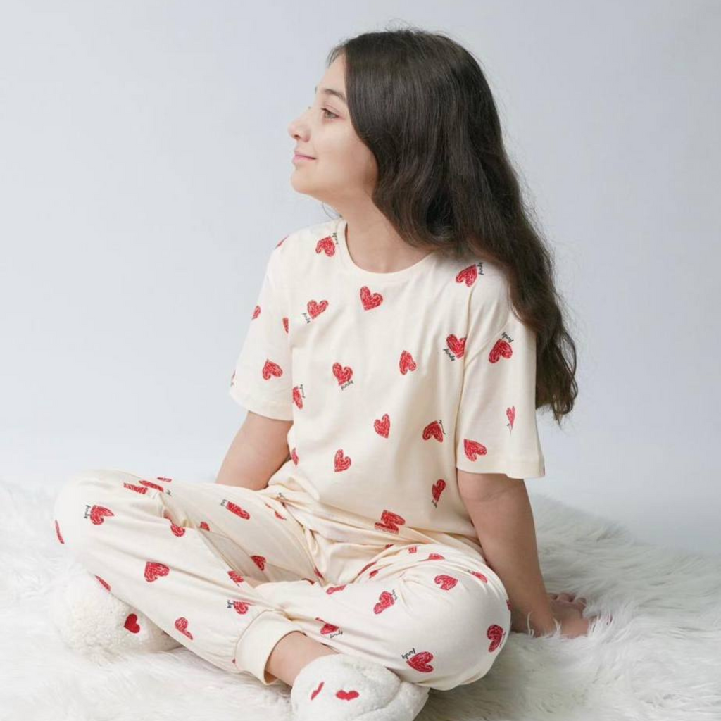 Heart Dream Girls Pyjama Set