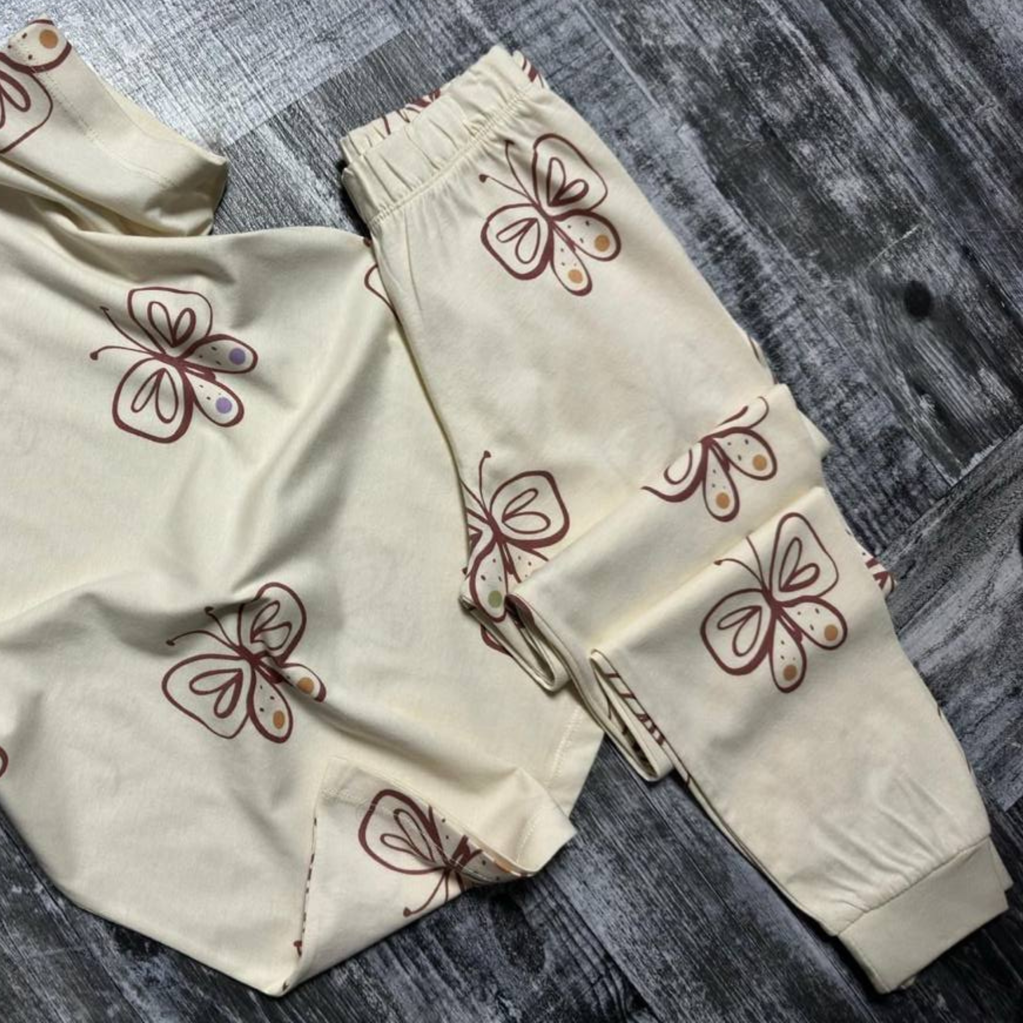 Beauty Butterfly Girls Pyjama Set