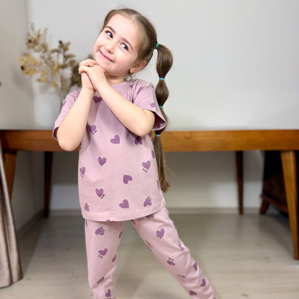 Heart Dream Girls Pyjama Set