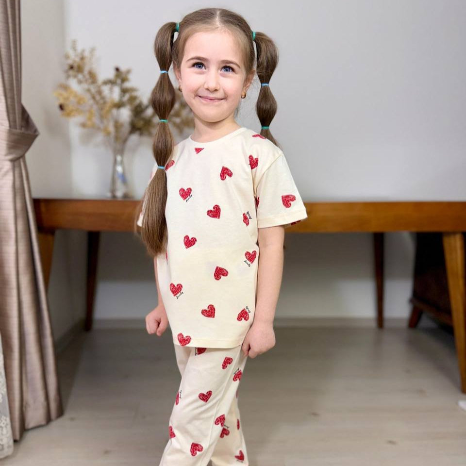 Heart Dream Girls Pyjama Set